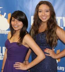 Jocelyn Carranza and Rebecca Ruelas can't wait for prom night to come!